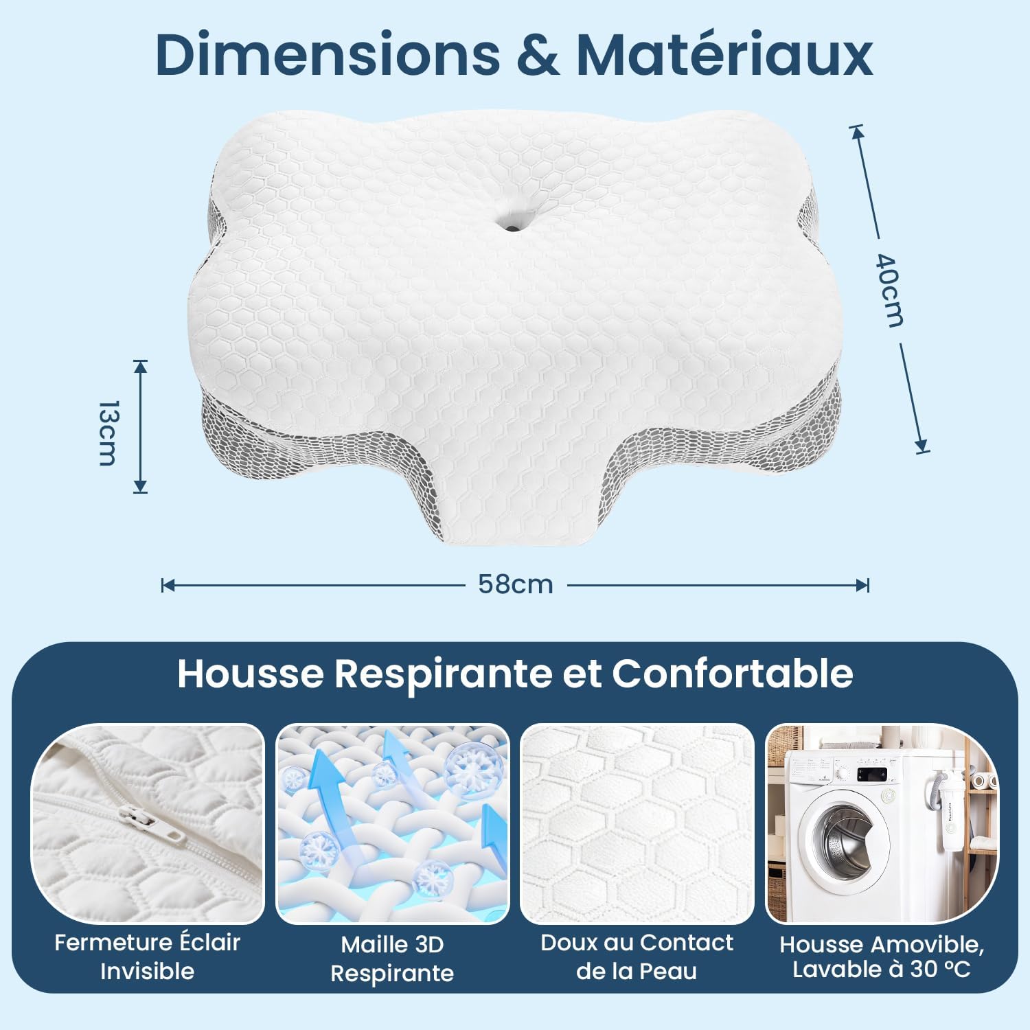 Dozion housse lavable