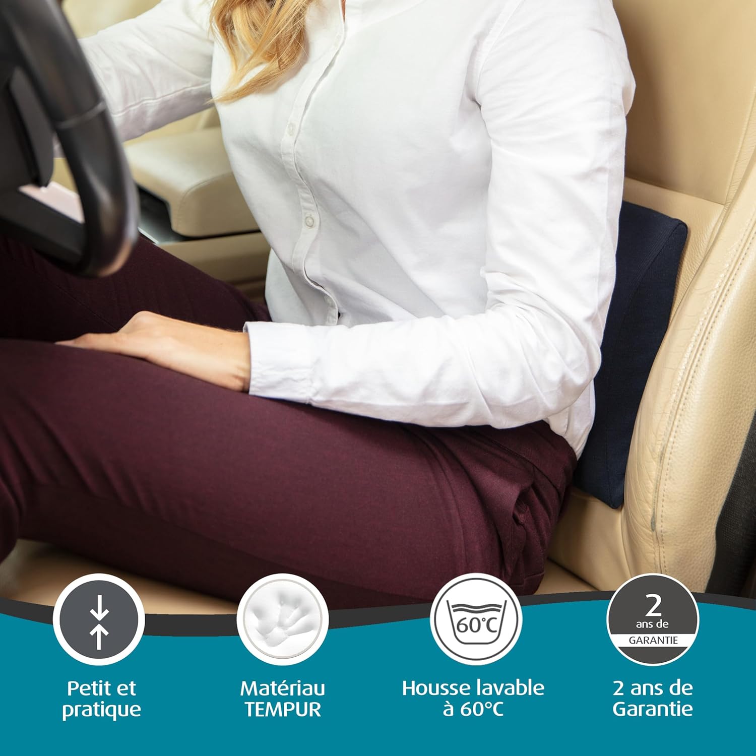 TEMPUR Transit housse lavable