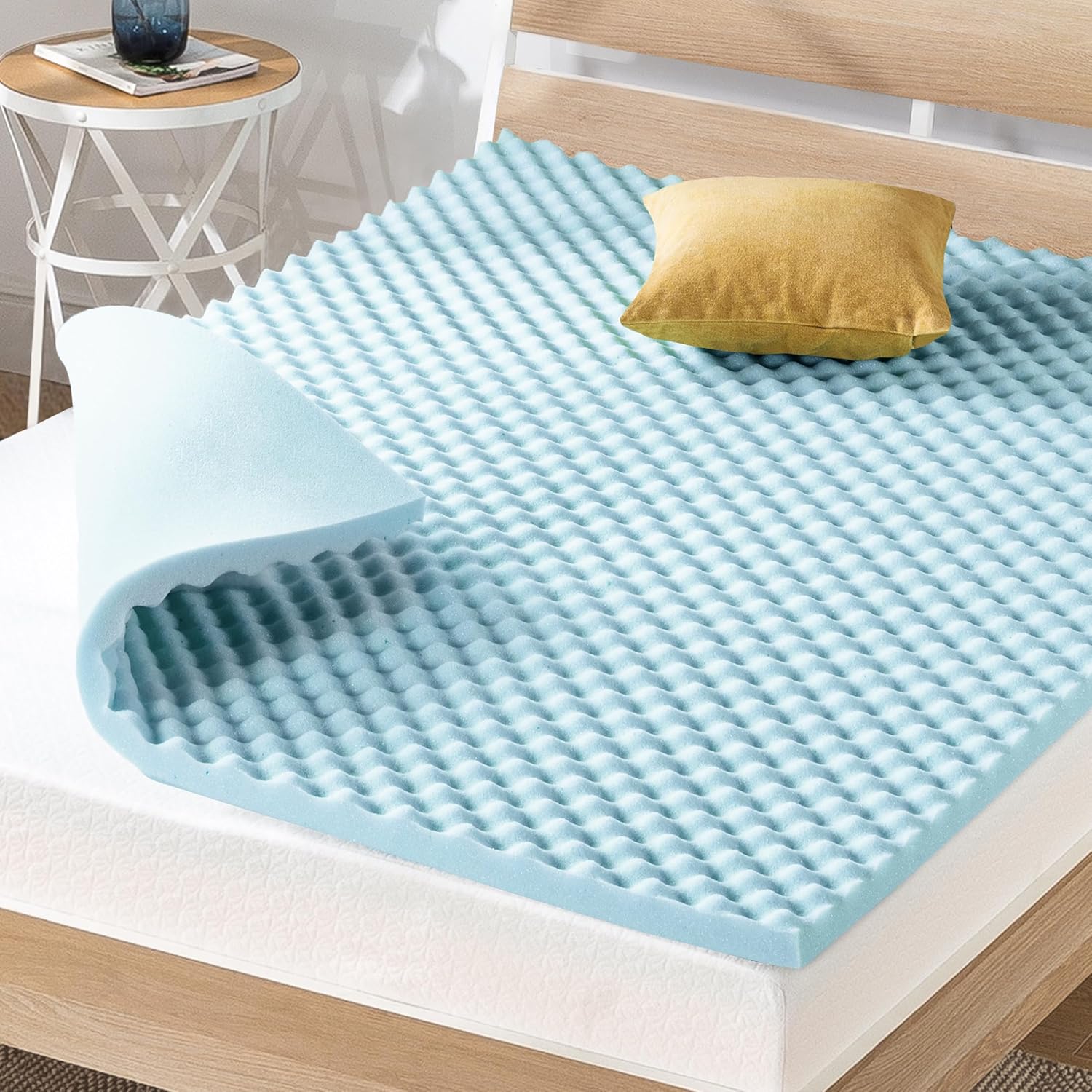 Surmatelas Best Price Mattress caisse d'œufs gel 5,1 cm