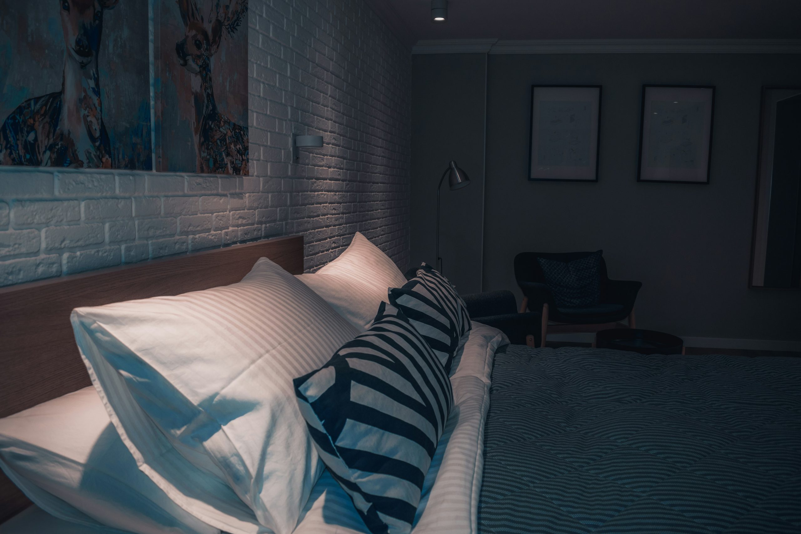 Chambre calme et apaisante